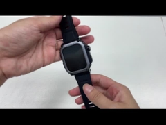 Linwear Rotable Knob Thời trang Đồng hồ thông minh Cyberpunk Sports TFT Màn hình lớn