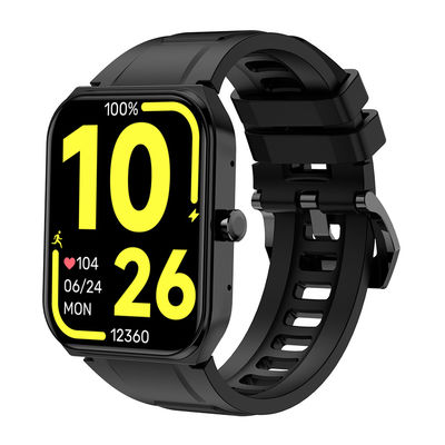 Square Shape Waterproof IP68 Smart Watch Sports Track Alarm Clock Function